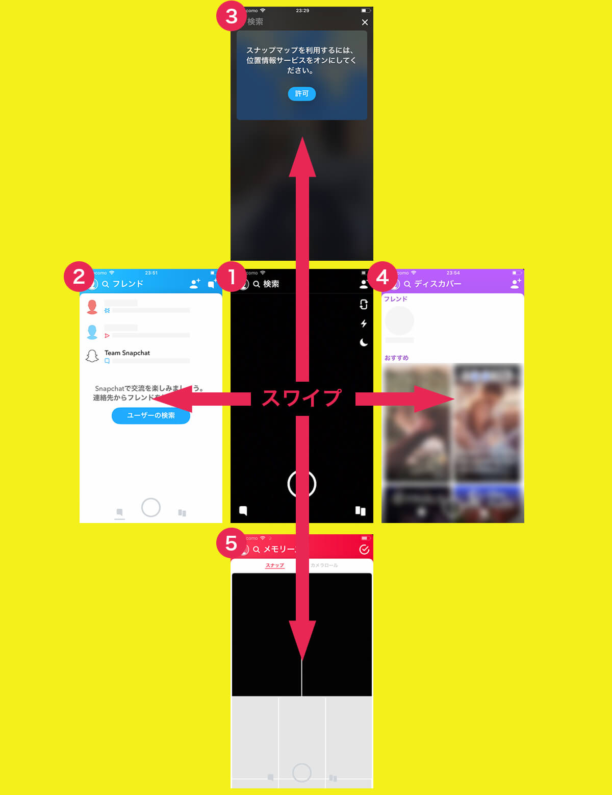 Snapchat スナップチャット の使い方 3分で分かるはじめてガイド